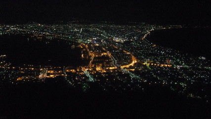 北海道函館の夜景