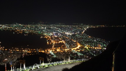 Fototapeta na wymiar 函館の夜景