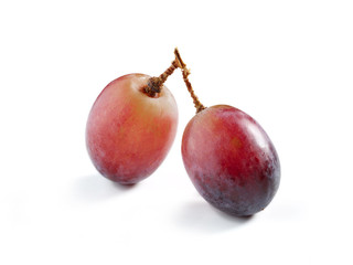 grapes  isolated on white background