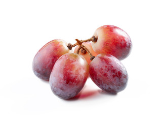 grapes  isolated on white background
