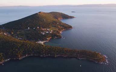 view of prince island in istanbul Turkey