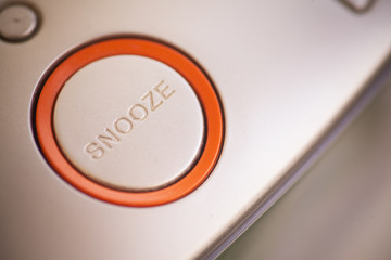 Snooze button detail