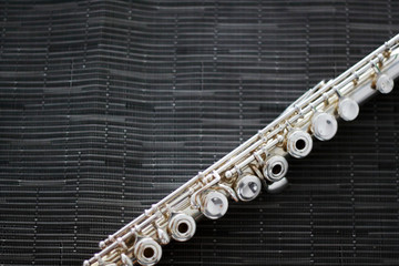 A close-up flute