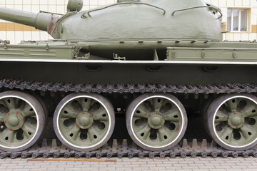 The Soviet tank wheels