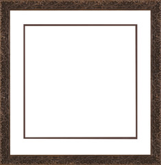 Obraz premium Picture frame isolated on white
