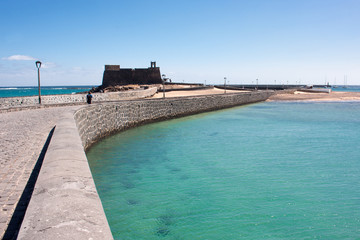 Castillo de San Gabriel Arrecife  Lanzarote Kanaren island Spain