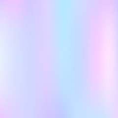 Hologram abstract background. Vibrant gradient mesh backdrop with hologram. 90s, 80s retro style. Pearlescent graphic template for brochure, flyer, poster design, wallpaper, mobile screen.