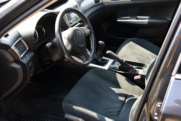 Obraz na płótnie Canvas vehicle interior