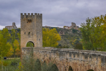 Obraz premium stone bridge in Frias Spain