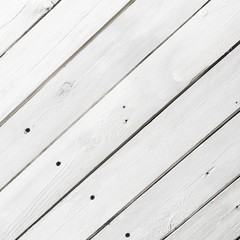 Obraz premium Wooden background from gray boards.
