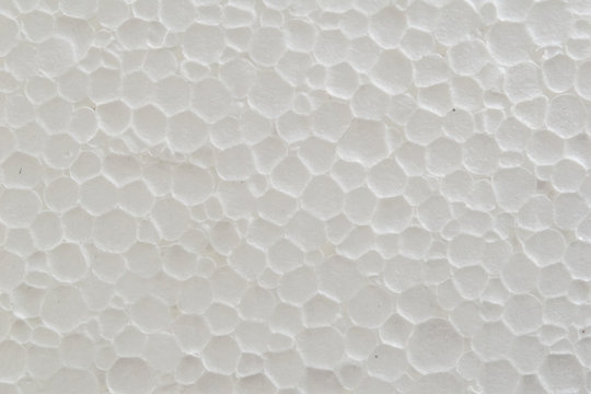 Close up of foam sheet texture background  