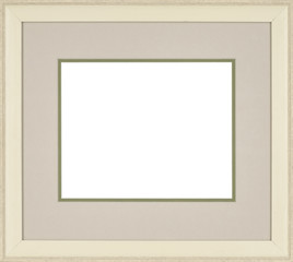 Picture frame isolated on white