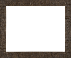 Obraz premium Picture frame isolated on white