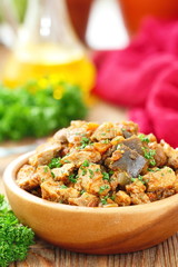 Meat stew with vegetables and spices