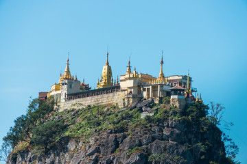 Popa Mountain, Mandalay Region, Myanmar