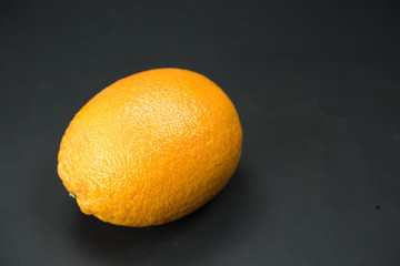 orange, isolated orange on a black background