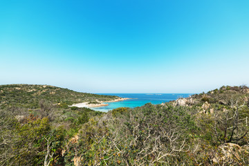 Fototapeta na wymiar view of Spiaggia del Principe