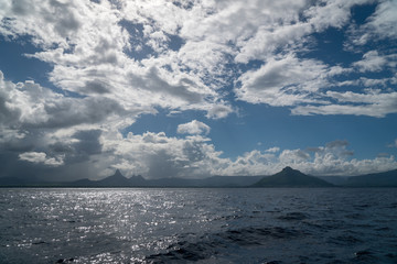 Beach on Mauritius island