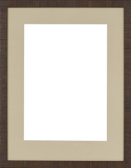 Picture frame isolated on white