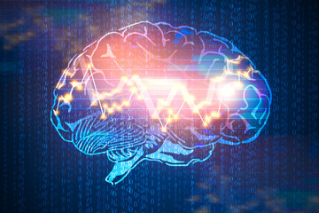 Computing, ai and trade concept