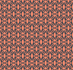 Abstract seamless geometric pattern background with lines, orien