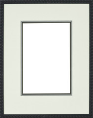 Obraz premium Picture frame isolated on white