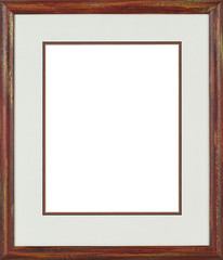 Picture frame isolated on white