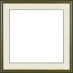 Obraz premium Picture frame isolated on white