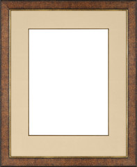 Picture frame isolated on white