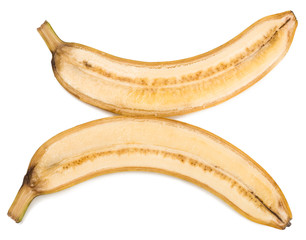 Bananas isolated on white background