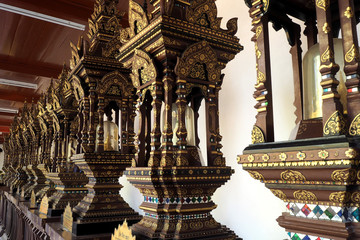 Obraz premium Thai temple look so nice and so beautyful