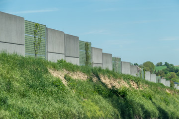 Fototapeta premium Lärmschutzwand