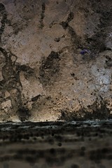 Abstract purple background and texture. Grunge old paint surface. Vertical view