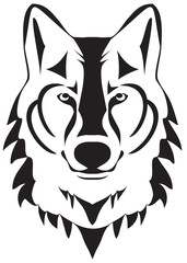 Vector Wolf Silhouette