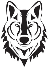 Vector Wolf Silhouette