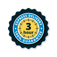 3 Hour Express Delivery illustration