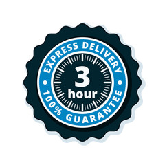 3 Hour Express Delivery illustration