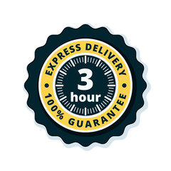 3 Hour Express Delivery illustration