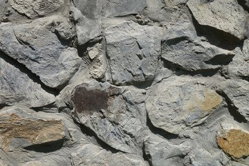 Background - Stacked Stone Wall.