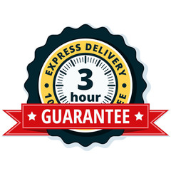 3 Hour Express Delivery illustration