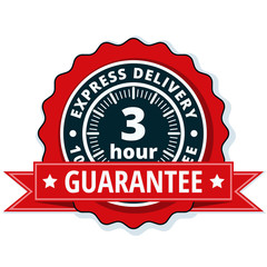 3 Hour Express Delivery illustration