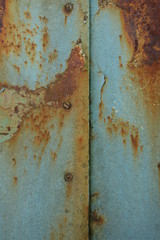 Peeling paint rusting metal rough texture