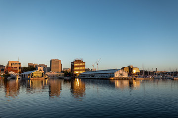 Dawn Hobart Harbour