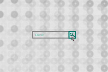 Search engine  against grey pattern design