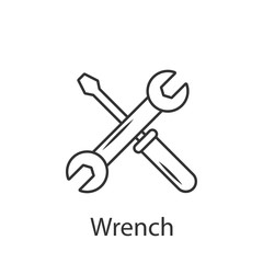 Repair service icon icon. Simple element illustration. Repair service icon symbol design from Construction collection set. Can be used in web and mobile