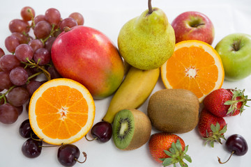 Close-up of various types of fruits
