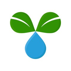 nature logo. ecology icon. vectro eps 08.