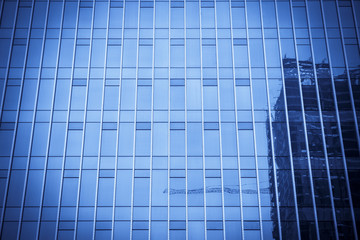 Obraz premium Windows of skyscrapers in London City