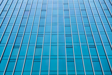 Windows of skyscrapers in London City