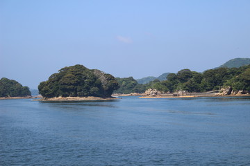 Naklejka premium Landscape in West Japan